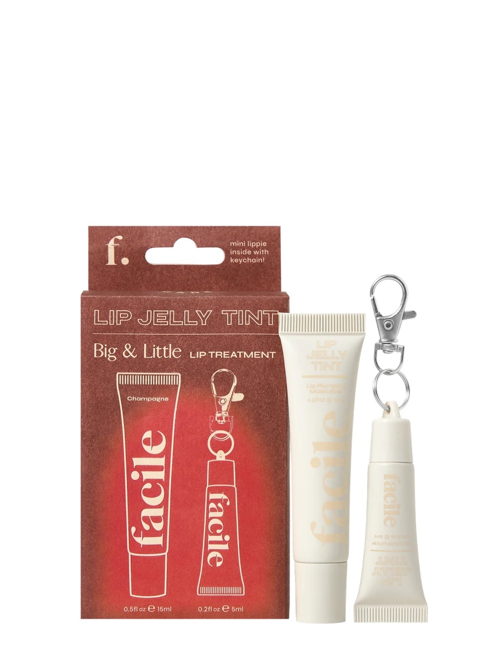 Lip Jelly Tint Big & Little Set — Champagne